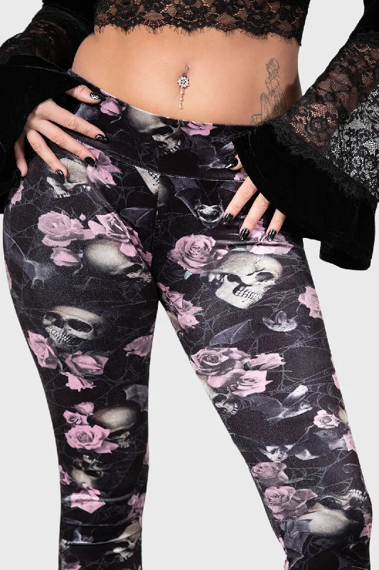 Hematite Leggings [BLACK/PINK] - Resurrect