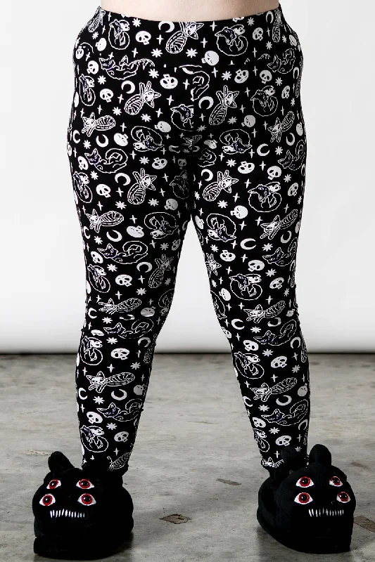 Purr Off Lounge Leggings [B] [PLUS]