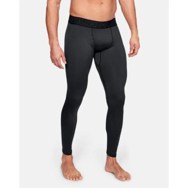 Under Armour Coldgear Leggings Men Training Tight Black Ua1320812-001